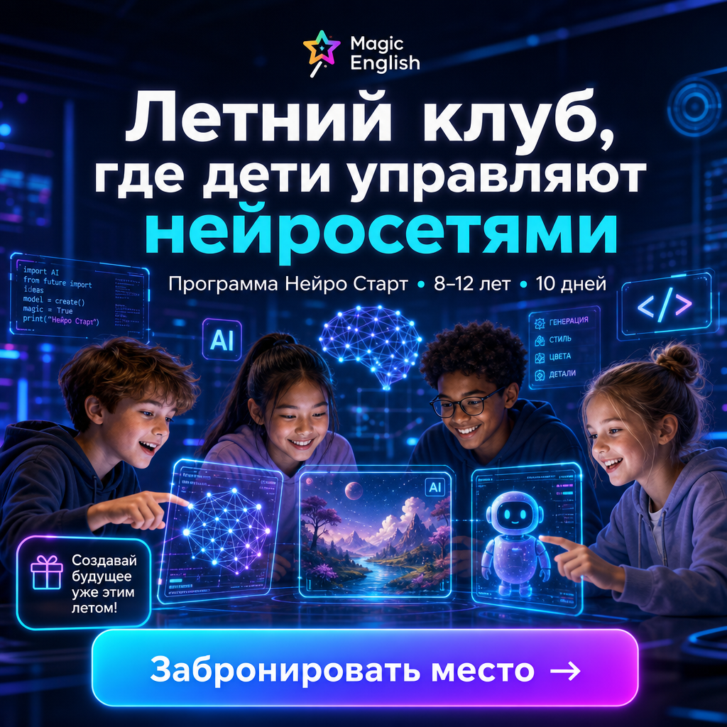 Летний клуб по ИИ и цифровому творчеству