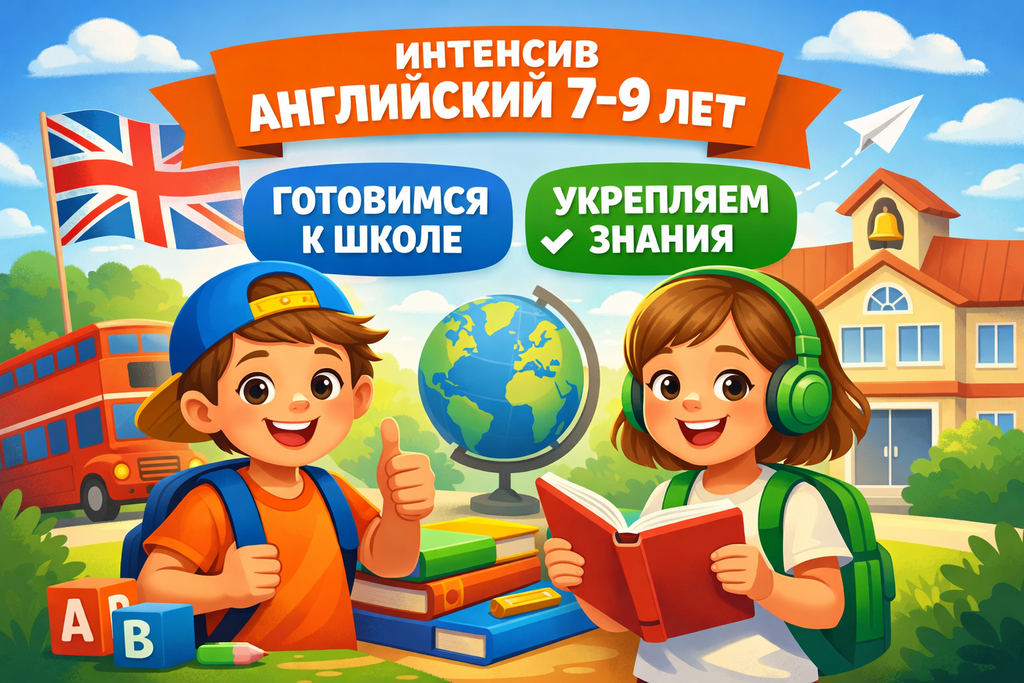 Интенсивный курс по подготовке к школьному английскому